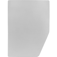 Walra Spannbetttuch Jersey stretch Multifit Hellgrau für Französisches Bett rechte Ecke