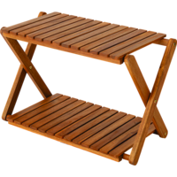 Foldable Side Table Wood Human Comfort Gannat 2