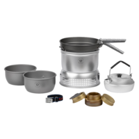 Trangia Trangiak&ouml;k 27-8 UL / HA Campingkochset 4- teilig mit Spiritusbrenner Set 8