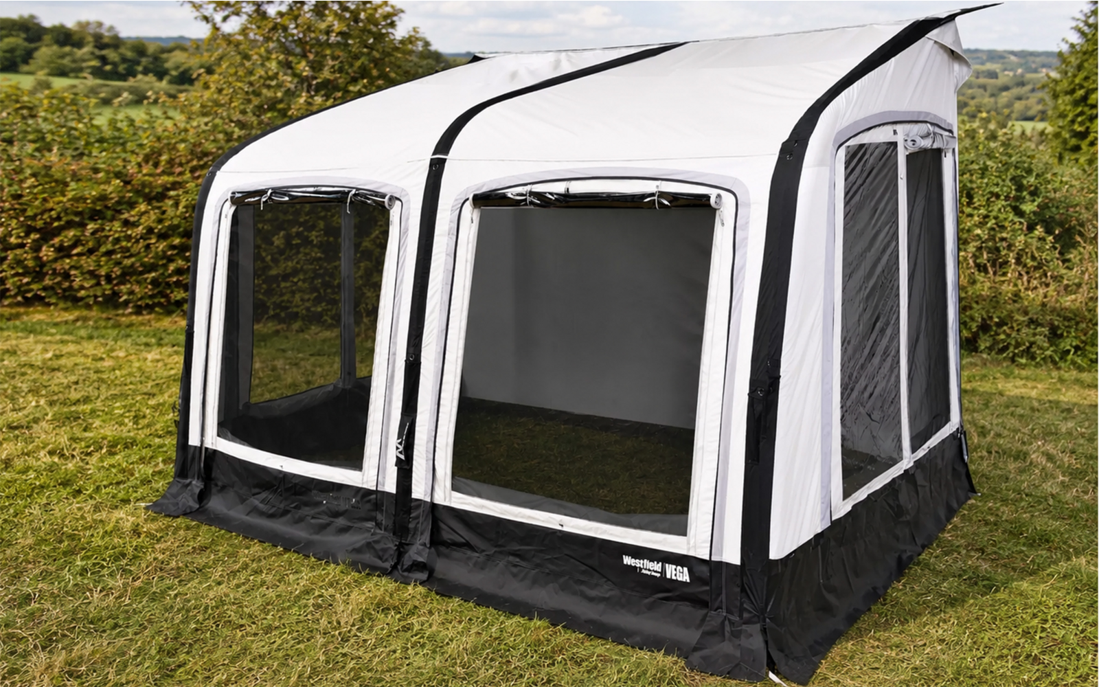 Produktbild Westfield Vega 2.0 aufblasbares Teilvorzelt f&uuml;r Caravan und Wohnmobil Anbauh&ouml;he 235&ndash;260 cm 1
