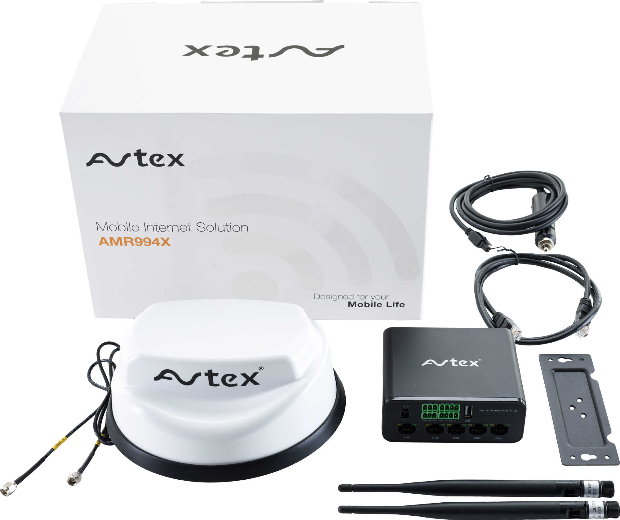 Avtex AMR995X Mobile 5G Router met dubbele SIM-functie - Berger Camping