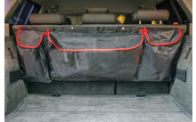 HP Autozubehör Kofferraumtasche mit 3 Fächern schwarz