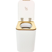 Toilettes &agrave; s&eacute;paration Timber L blanc TRELINO