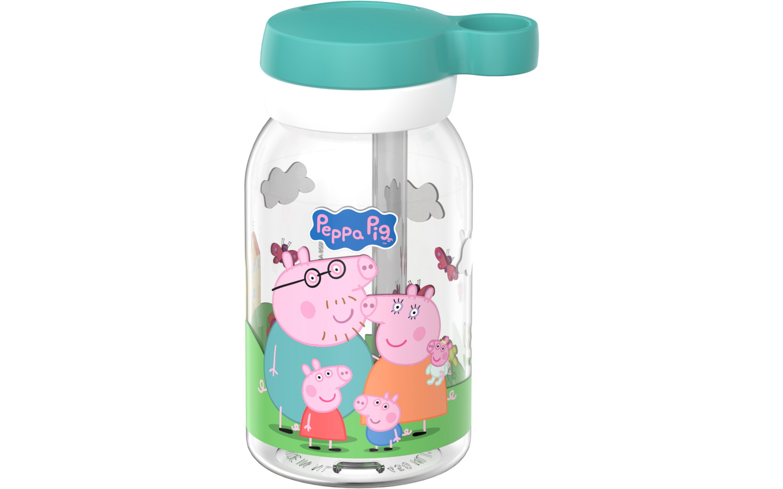 Produktbild Mepal Campus Kinder Trinkflasche mit Trinkhalm und auslaufsicherem Verschluss 450 ml 1