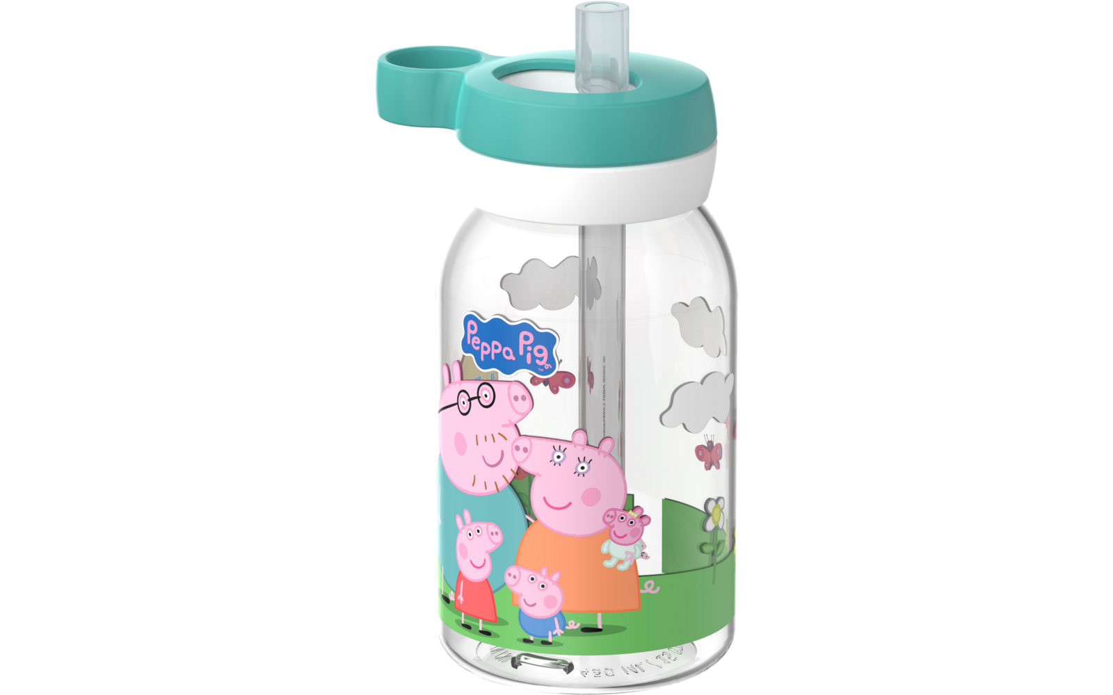 Produktbild Mepal Campus Kinder Trinkflasche mit Trinkhalm und auslaufsicherem Verschluss 450 ml 1