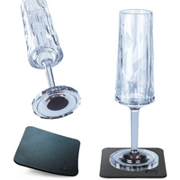 Silwy Sekt Magnet Kunststoffgläser 2 Stück (150 ml)