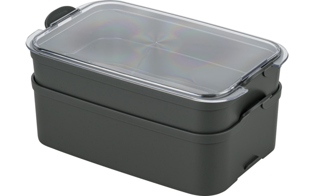 Image du produit Koziol Stakk Bentobox 2 Lunchboxset 3 teilig mit 2 Boxen / 1 Deckel 2 Liter  1