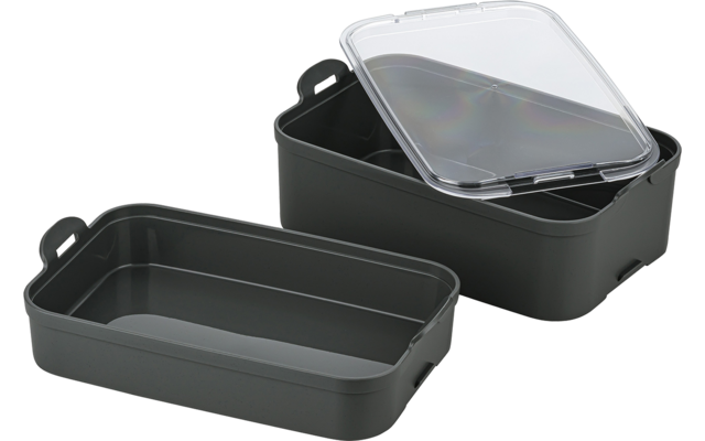 Image du produit Koziol Stakk Bentobox 2 Lunchboxset 3 teilig mit 2 Boxen / 1 Deckel 2 Liter  1