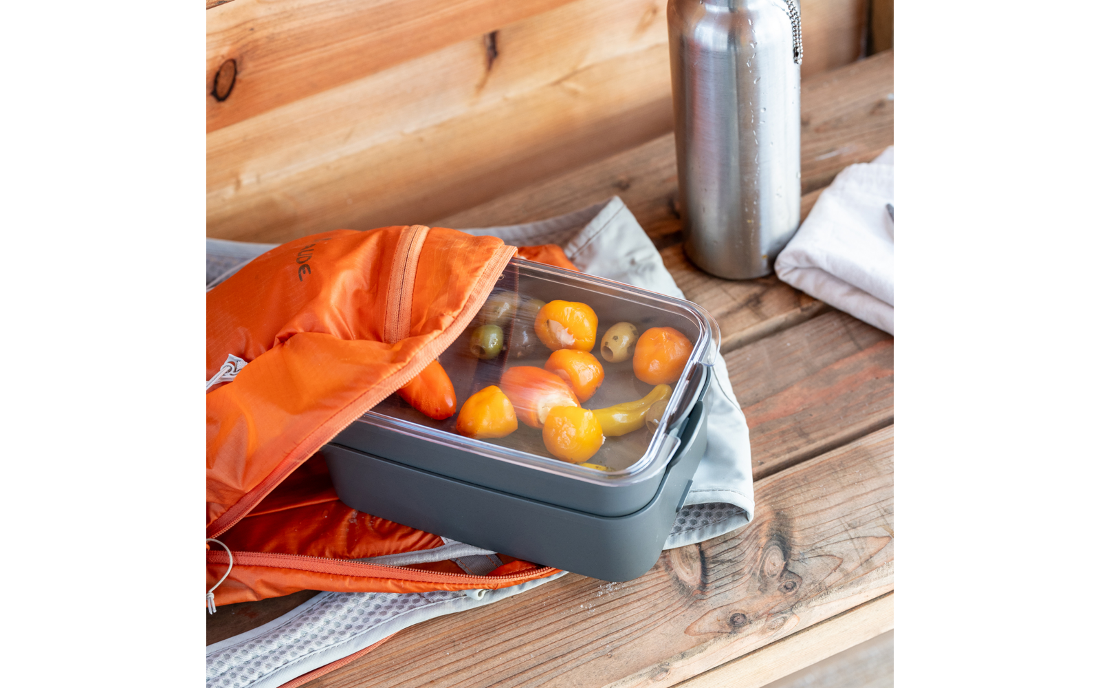 Produktbild Koziol Stakk Bentobox 2 Lunchboxset 3 teilig mit 2 Boxen / 1 Deckel 2 Liter  1
