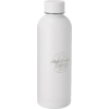 bouteille d'eau blanche avec logo gris
