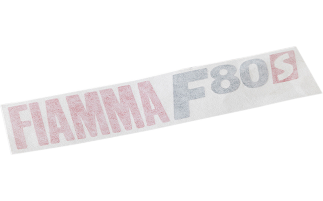 Adesivo Fiamma per tenda da sole F80s in Polar White / Titanium Ricambio Fiamma numero 98673-236