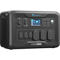Bluetti AC500-Gray-EU tragbare Powerstation mit integriertem Wechselrichter 5000 W