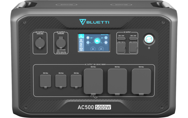 BLUETTI Portable Power Station-AC500-Gray-EU