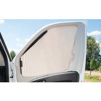 Remis Fahrerhausverdunkelung REMIfront IV rechtes Seitenfenster für Fiat Ducato (Modell X250) 2006 - 2016