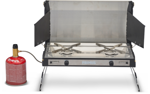 Product afbeelding Primus Tupike II Zwei Flammen Gaskocher 2 x 3000 W 1