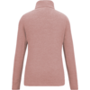 Rosa Pullover mit hohem Kragen, Rückenansicht