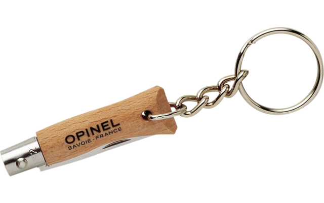 Opinel N°02 Taschenmesser mit Schlüsselanhägner Klingenlänge 3,5 cm