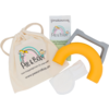 Kleines Produktbild Pee & Bob Starter-Set Klappt&ouml;pfchen mobil f&uuml;r Kinder bis 50 kg inklusive 5 Einwegbeutel 1