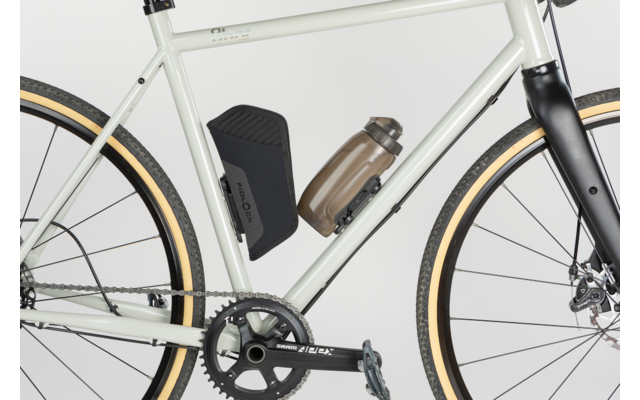 Fidlock Twist Essential Bag M avec Bike Base Sacoche avec système de porte-bidon pour cadre de vélo 1,1 litre