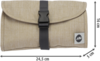 Berger Washbag faltbar beige