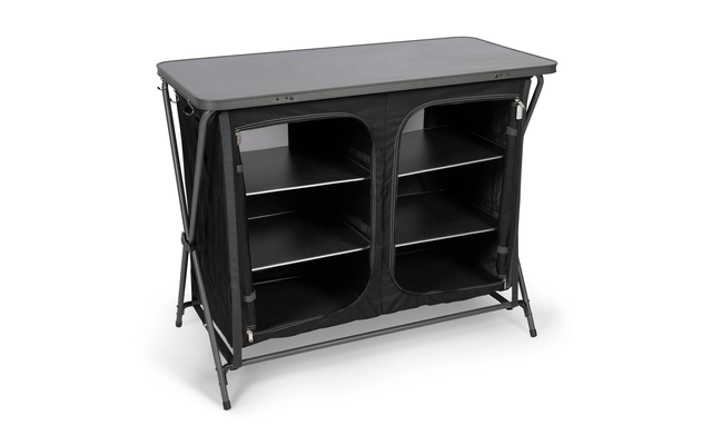 Kampa Zara camping cabinet black 110 x 53.5 x 90 cm