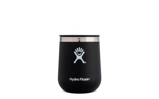Hydroflask Wine Tumbler 10 OZ Insulated Mug 295 ml Black