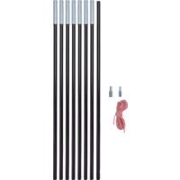 Berger FiberX Fiberglasstangen 13 mm