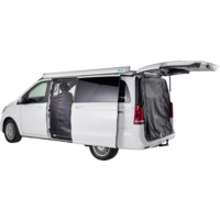 Mosquitera para puertas correderas Mayr Van con cremallera magn&eacute;tica para Mercedes Benz Clase V (a partir de 2014) / Vito (a partir de 2014) con malla fina para el lado izquierdo del conductor