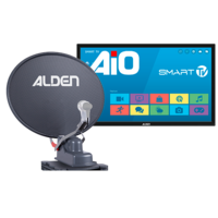 Alden satellietsysteem Onelight@ 60 Platinium inclusief A.I.O. EVO SMART-TV 22"