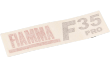 Fiamma Aufkleber für Markise F35pro Fiamma Ersatzteilnummer 98672-001