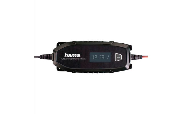 Hama Chargeur de batterie automatique 6V / 12V 4A