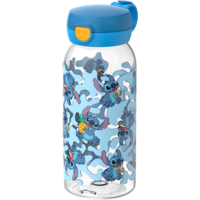 Mepal Campus Kinder-Trinkflasche mit Klappdeckel auslaufsicher 600 ml Stitch
