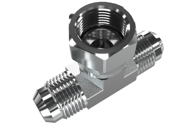 Produktbild DREHMEISTER T-St&uuml;ck 3/4"-16 UNF Gewinde f&uuml;r LPG F&uuml;llschlauch 1