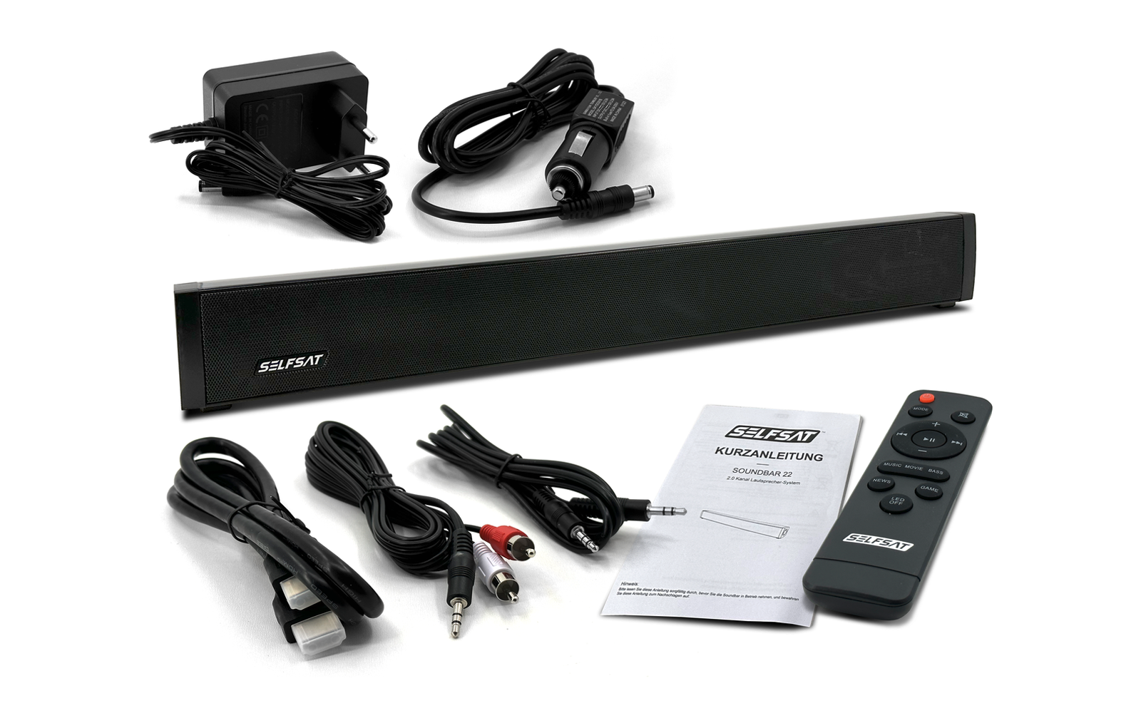 Produktbild Selfsat Soundbar f&uuml;r Smart Camp Camping Fernseher 1