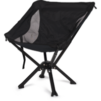 Kampa Porcini Chair Camping-Faltstuhl bis 100 kg schwarz mit Tragetasche