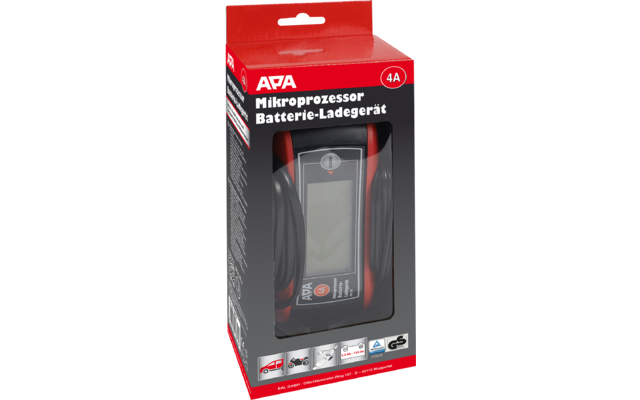 Apa microprocessor battery charger 6/12 V