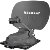 Megaset Caravanman Kompakt 4 flat antenna with GPS black
