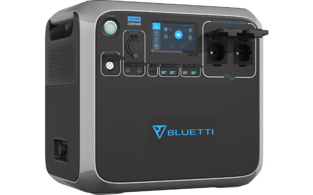 BLUETTI Portable Power Station AC200P-Gray-EU
