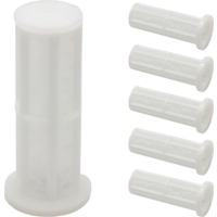 Cartouche filtrante pour filtre &agrave; eau 15938 5 pi&egrave;ces, blanc, 0,15 mm de maille CARAFILL