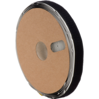 SWG Velcro tape self-adhesive with hooks 20 mm x 10 meters black