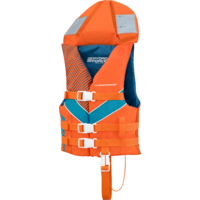 Bestway Hydro Force Jetty Rettungsweste f&uuml;r Kinder mit Signalpfeife & Schrittgurt Auftriebsklasse 100 N Gewichtsklasse 15&ndash;25 kg