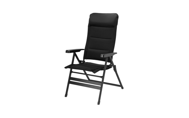 Travellife Barletta Comfort Plus chaise de camping noire