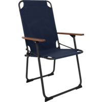 Sedia da campeggio Bo-Camp Bushwick XL Industrial con braccioli in bamb&ugrave;