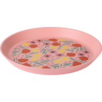 Koziol kleine bord Nora Bord 205 mm Blooms sweet pink