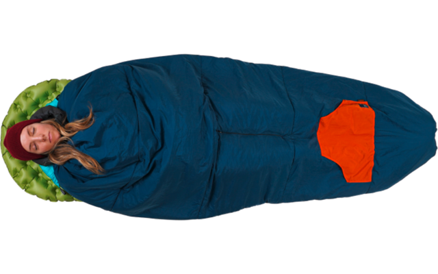 Ticket to the moon Moonblanket Compact Multifunktionsschlafsack 205 x 135 cm dunkelblau