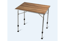 Tavolo da campeggio Dometic Zero Light Oak Medium con gambe regolabili 60 x 80 cm