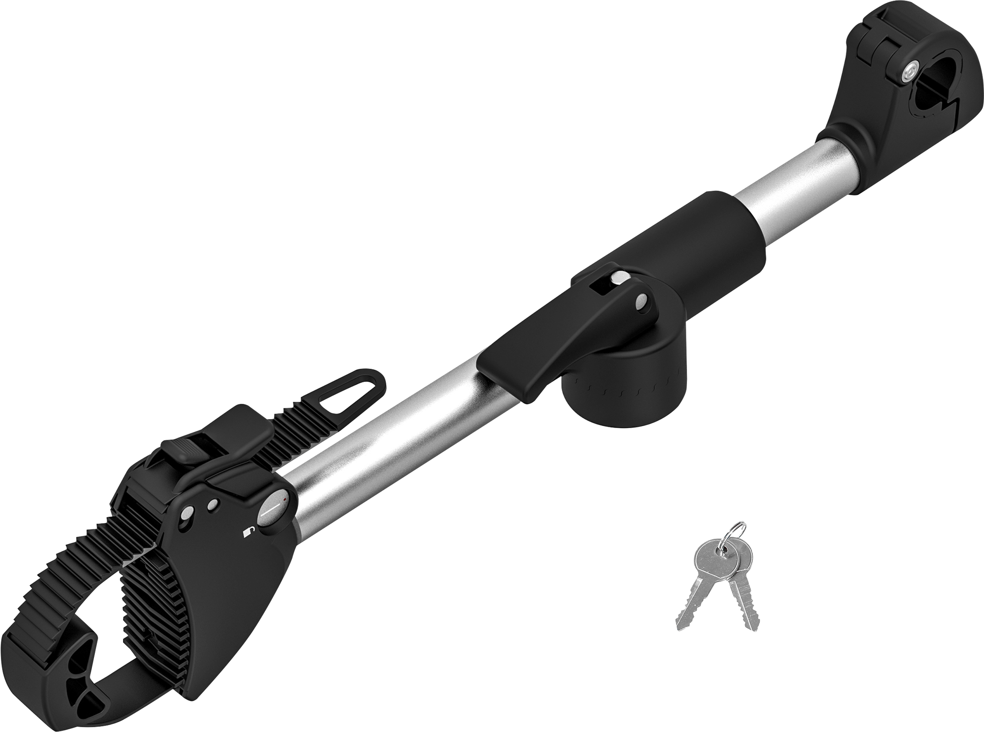 Support De Cadre Vélo FINEW 32 Cm – Universel, Verrouillable, Pour Tube U 2,5-3 Cm, Fixation Brevetée Sans Outils