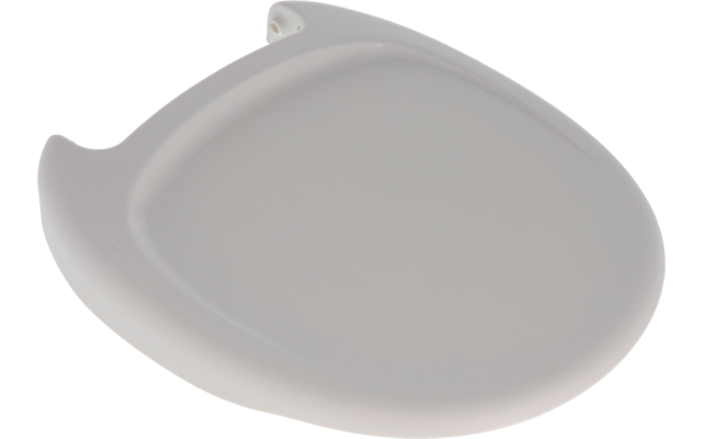 weiße schmale Schale aus Keramik