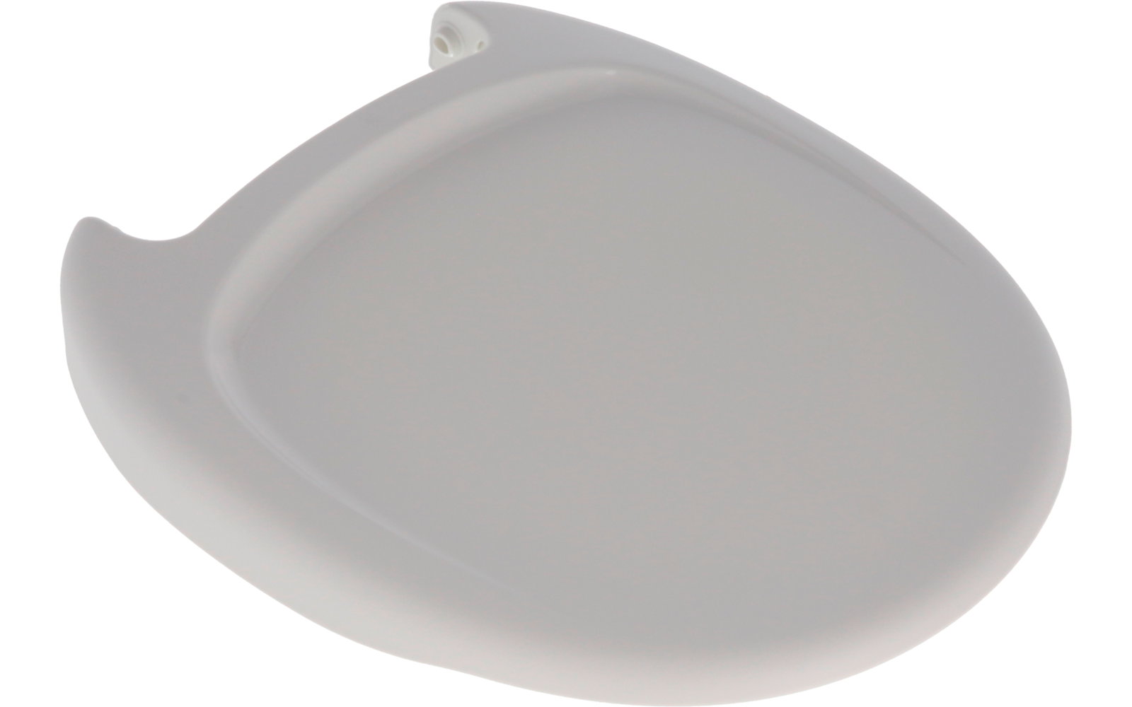 weiße schmale Schale aus Keramik