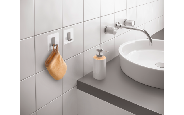 Product afbeelding Metaltex U-Fix Hafthaken rechteckig 2er Set 1